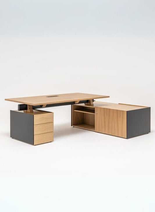 Viga Bench Desk with Storage