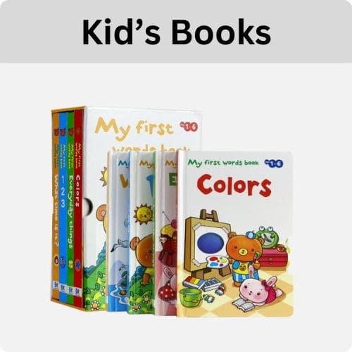 view our kid's book collection