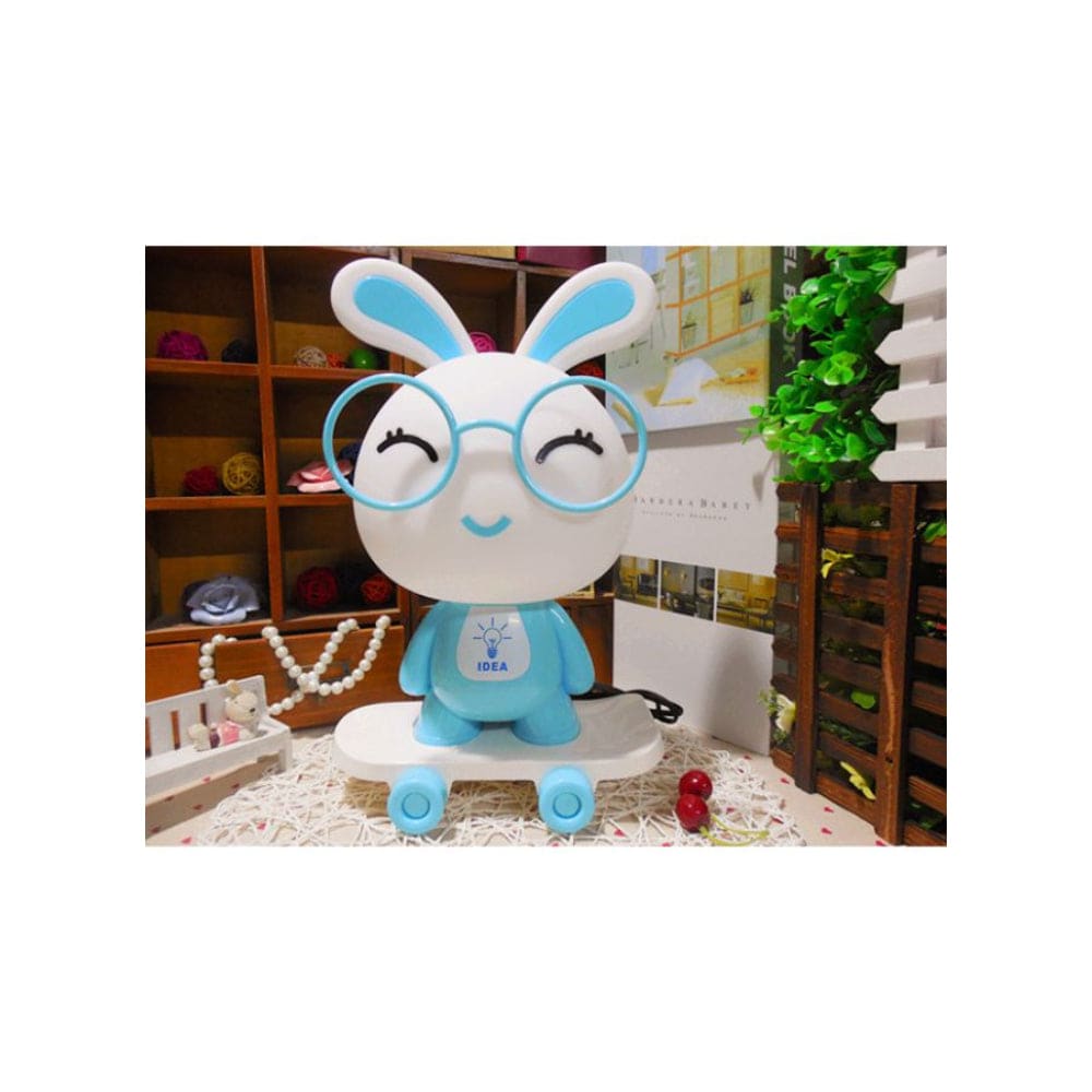 Children's Dimming Cartoon Bunny Table Lamp Warm Light Pupils Eye Protection LED Plug-in Bedside Bedroom Lamp Fatio General Trading