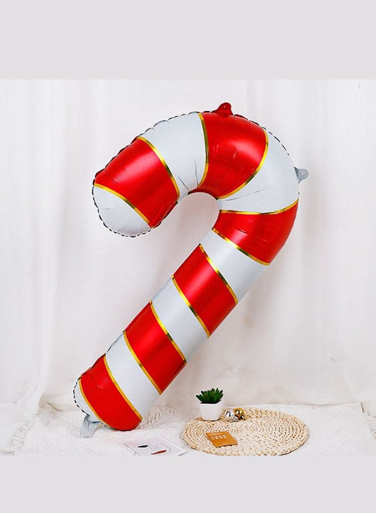 Christmas Decoration Foil Balloon Party Supplies (Candy Cane) Fatio General Trading