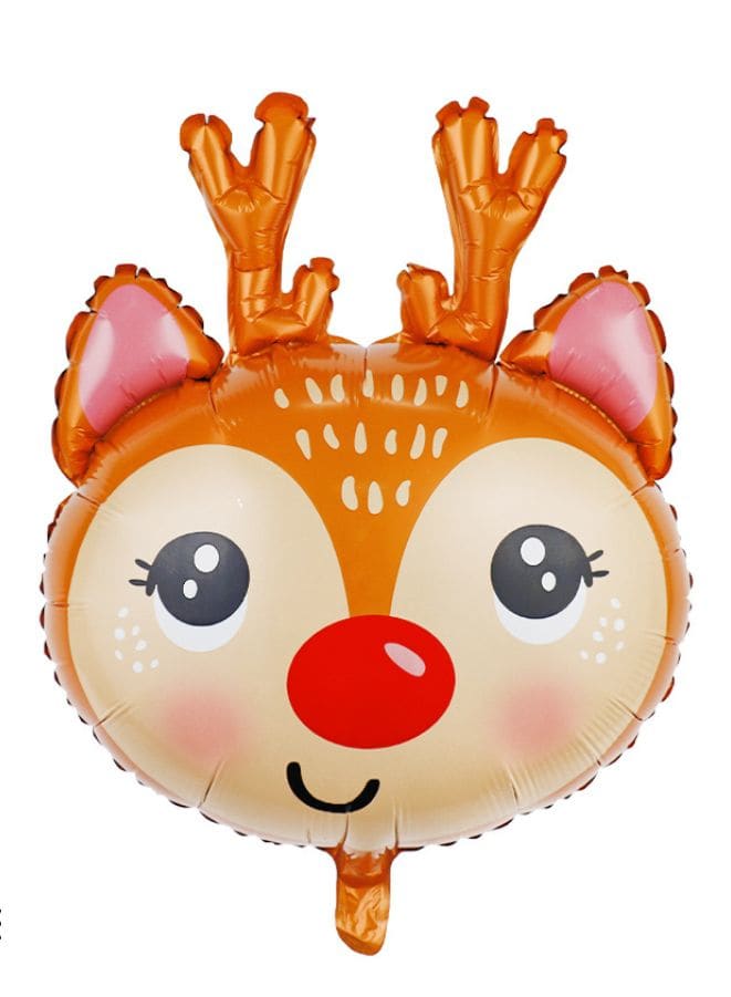 Christmas Decoration Foil Balloon Party Supplies (Reindeer) Fatio General Trading