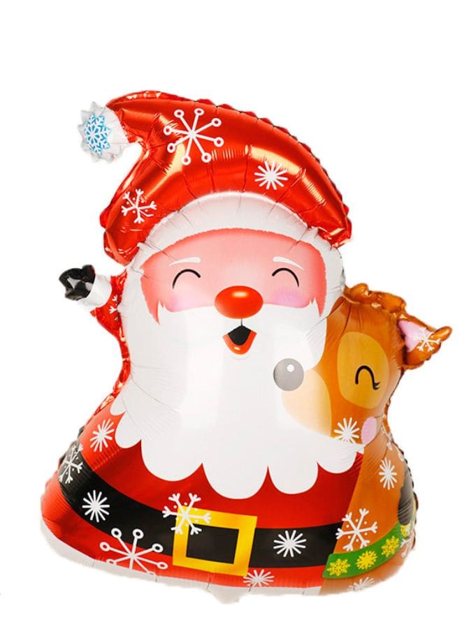 Christmas Decoration Foil Balloon Party Supplies (Santa Claus 2) Fatio General Trading