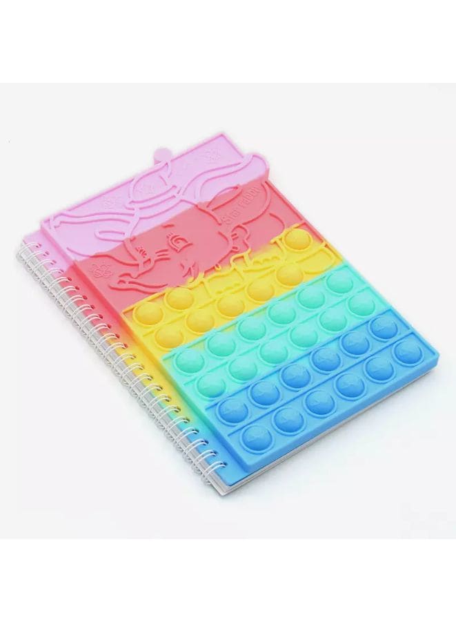 Colorful Decompress Bubble Cartoon Student Hand Ledger High Appearance Level Children poppet Notebook Fatio General Trading
