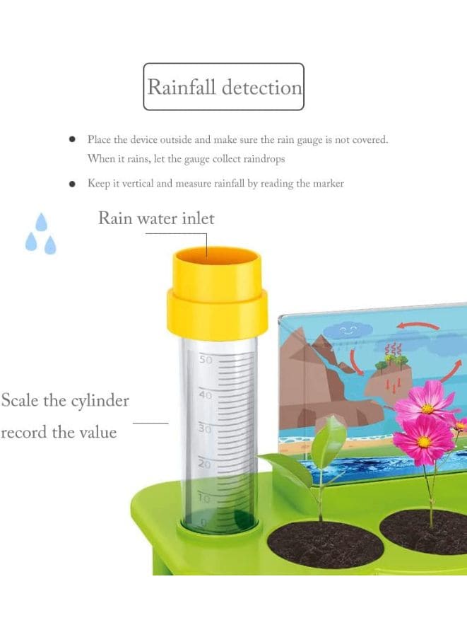 DIY Kids Weather Report Plantation Science Intellectual Toys Set STEM Educational Toys For Children Science Experiment Gift Fatio General Trading