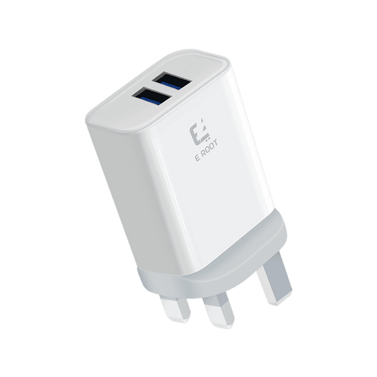E-Root Dual usb charger with Micro cable Fatio General Trading