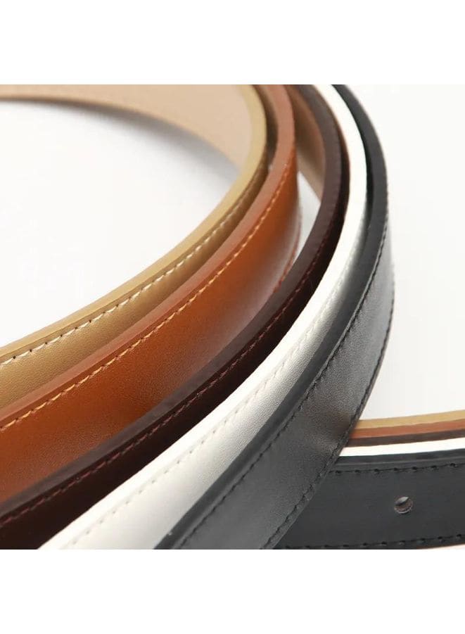 Elegant, Simple and Versatile Leather Belt for Women- Size 105*2.4cm Fatio General Trading
