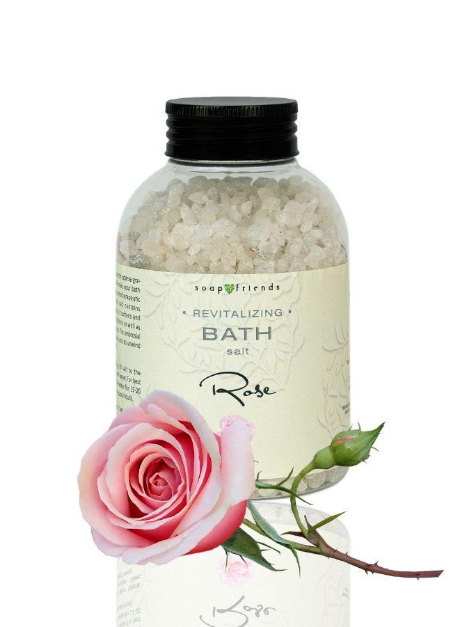 Soap&Friends Romantic Rose Bath Salt with rose