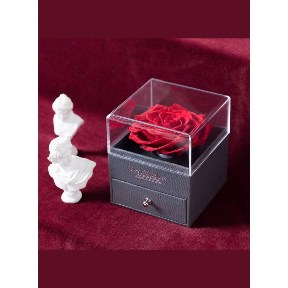 Eternal Rose Gift Box, Handmade Fresh Preserved Rose Gift for Her on Birthday, Christmas, Mother's Day, Valentine's Day Fatio General Trading