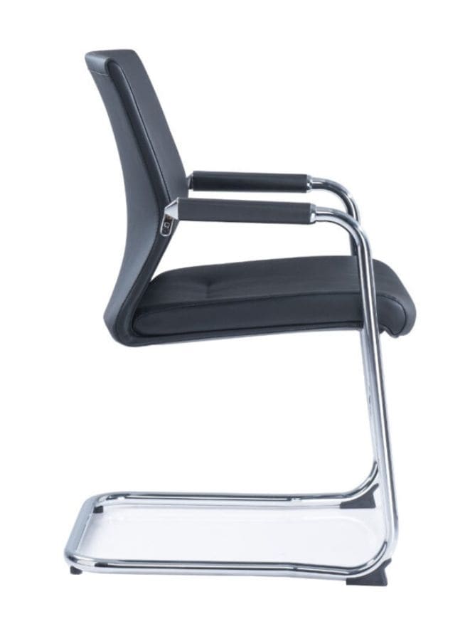 Executive Cantilever Office Chair, PU Leather - Black Fatio General Trading