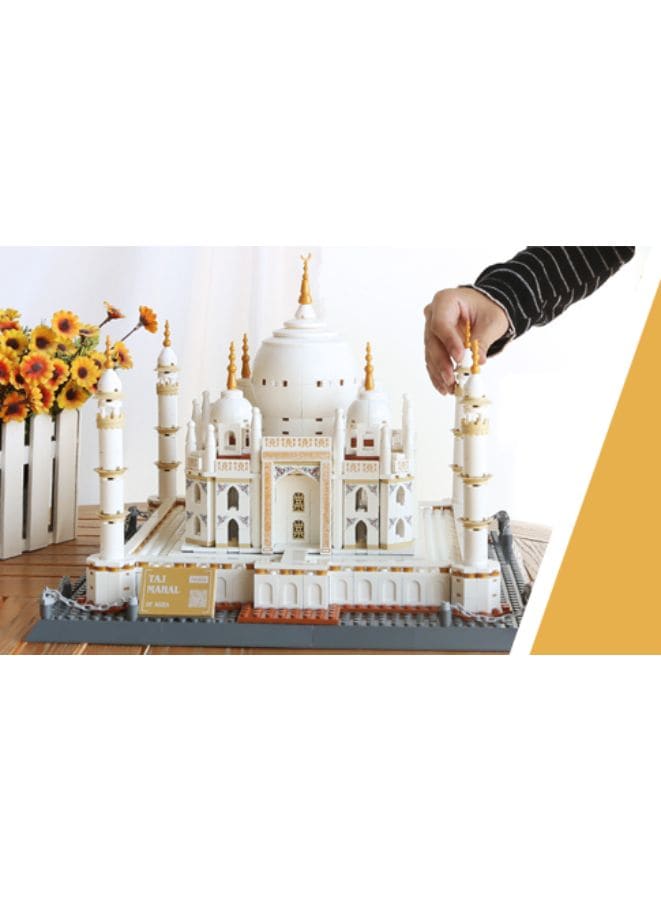 Famous Taj Mahal Building Blocks 1113pcs Bricks DIY Assemble Construction Toys for Children Birthday Gifts Fatio General Trading