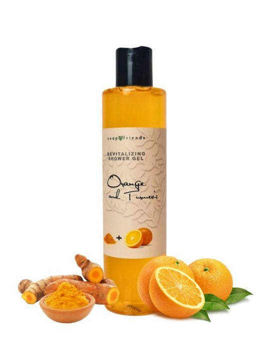 Soap&Friends Orange and Turmeric Shower Gel with Moisturizing Avocado Oil - 250 ml