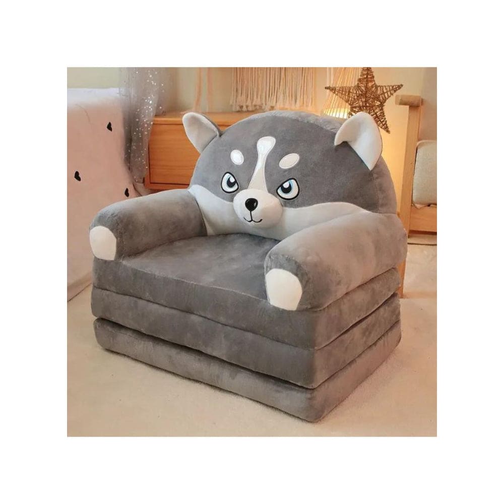 Foldable Toddler Chair Lounger for Girls, Removable and Washable Lazy Sleeping Sofa for Kids, Baby Sofa Bed Foldable Chair, Husky Fatio General Trading