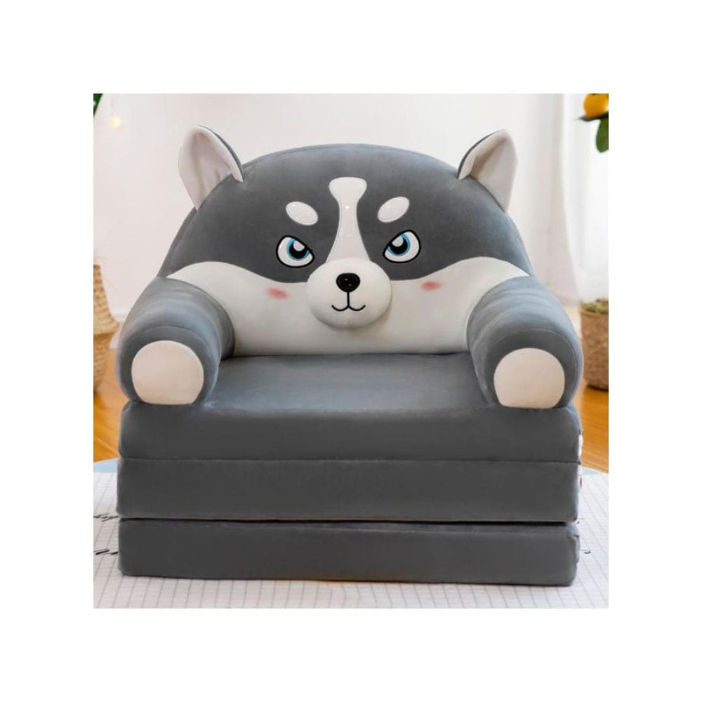 Foldable Toddler Chair Lounger for Girls, Removable and Washable Lazy Sleeping Sofa for Kids, Baby Sofa Bed Foldable Chair, Husky Fatio General Trading