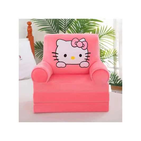Foldable Toddler Chair Lounger for Girls, Removable and Washable Lazy Sleeping Sofa for Kids, Baby Sofa Bed Foldable Chair, Cat Fatio General Trading