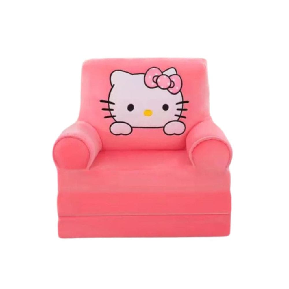 Foldable Toddler Chair Lounger for Girls, Removable and Washable Lazy Sleeping Sofa for Kids, Baby Sofa Bed Foldable Chair, Cat Fatio General Trading