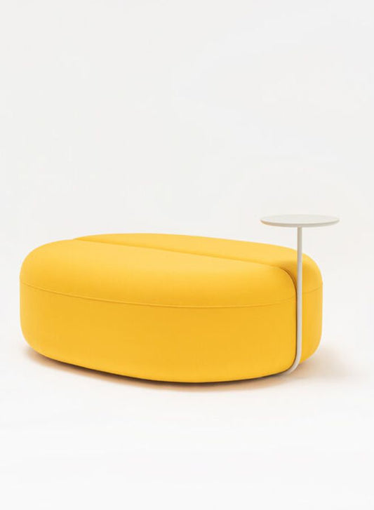 Artiko Fabric Office Oval Pouf (Customizable)