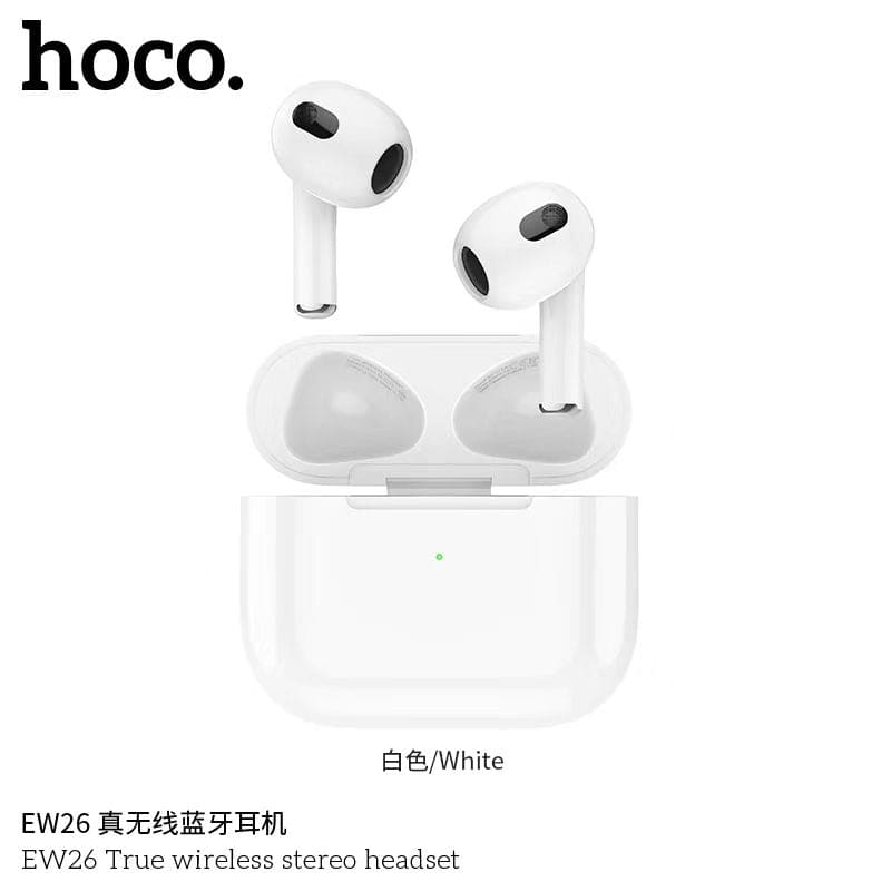 Hoco EW26 True wireless stereo headset, white Fatio General Trading