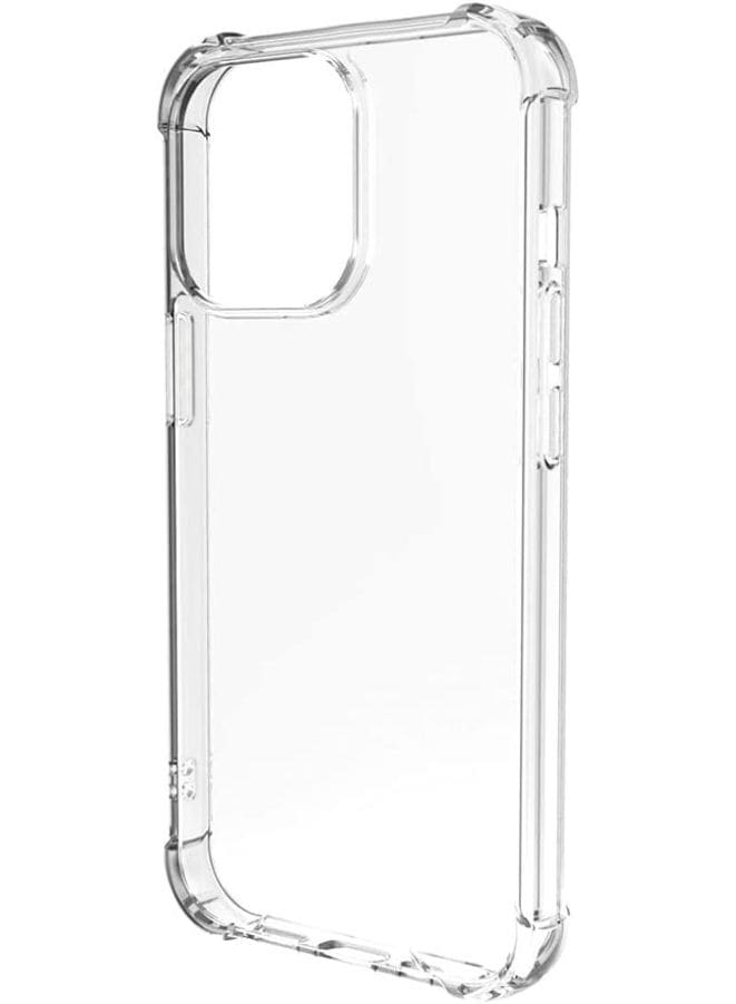 iPhone 14 Case Clear Soft Flexible TPU Anti-Shock Slim Transparent Back Cover with Reinforced Bumper Corners Fatio General Trading