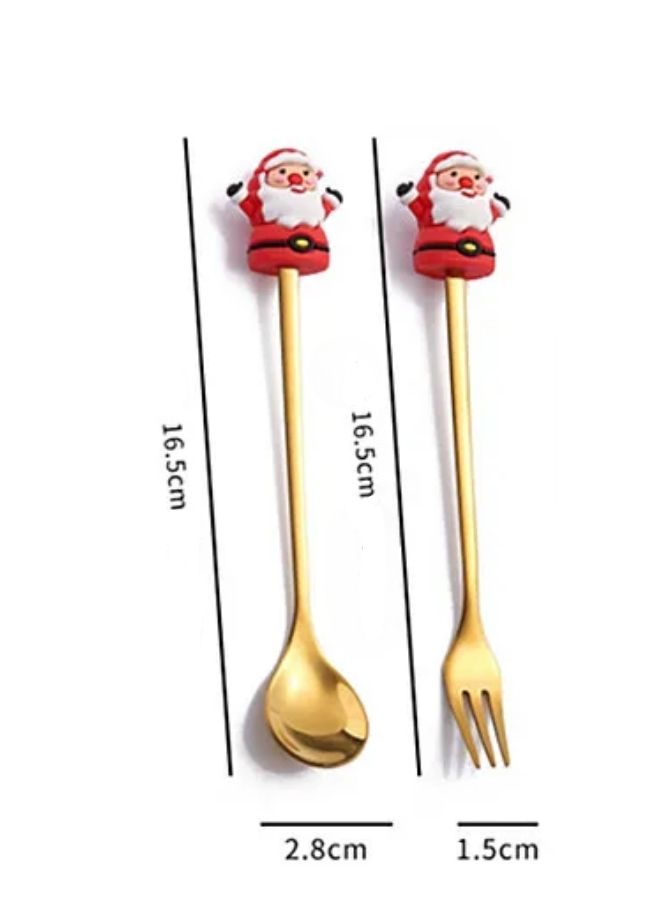  Stainless Steel Spoon and Fork