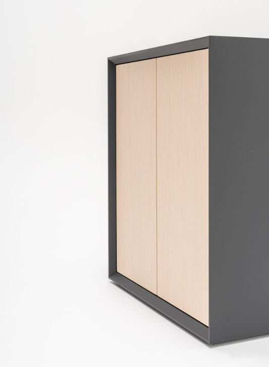 Gravity Executive Cabinet with Natural Wood Finishes