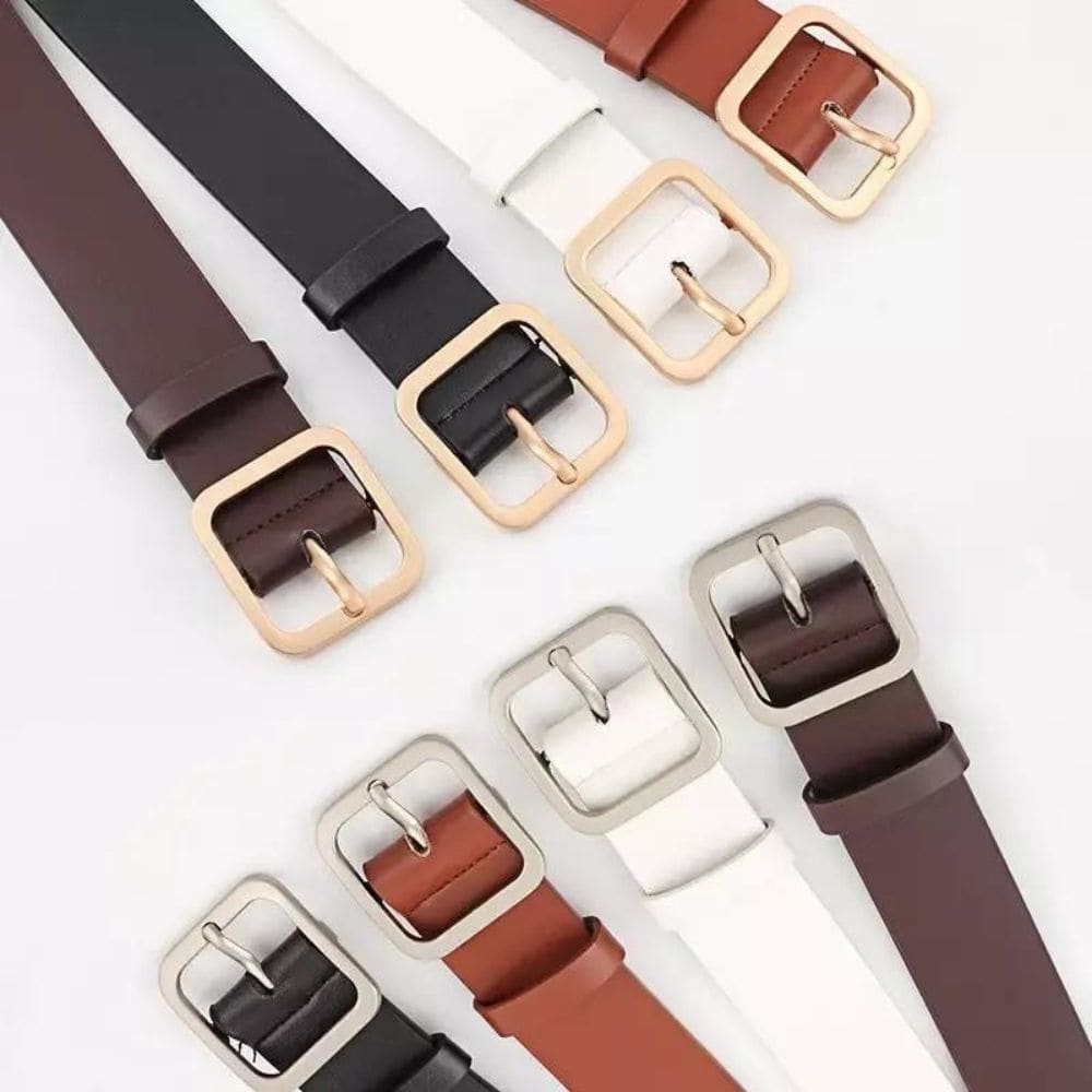 Leather Belts for Men Waist Sash Waistband Jeans Belts Fatio General Trading
