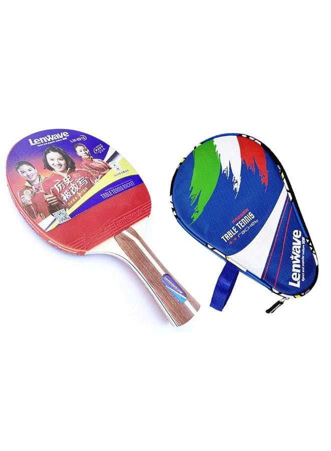 Lenwave Table Tennis Racket with Pouch, High-Performance Sets with Premium Table Tennis Rackets, Compact Storage Case, Table Tennis Paddle for Indoor & Outdoor Games Fatio General Trading
