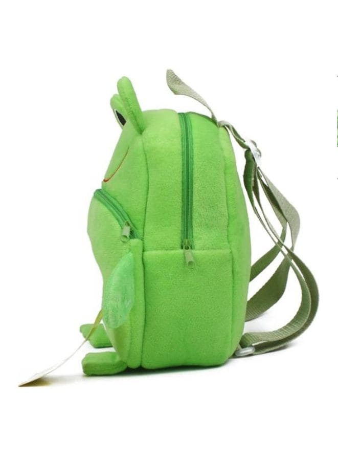 Mini Backpack Kids Cute School Shoulder Bag Toddler Plush Small Backpack Baby Schoolbag Preschool Bag Gift, Frog Fatio General Trading