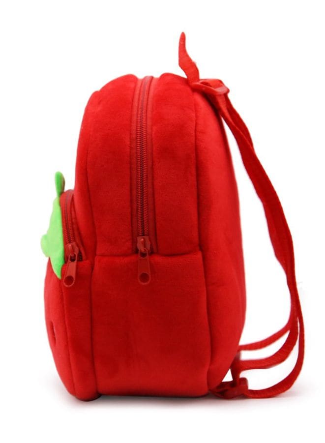 Mini Backpack Kids Cute School Shoulder Bag Toddler Plush Small Backpack Baby Schoolbag Preschool Bag Gift, Strawberry Fatio General Trading