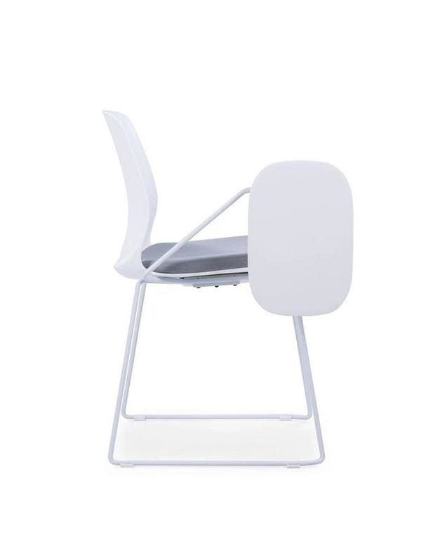 White Office Training Chair
