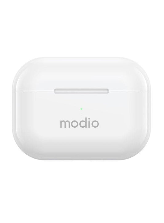 Modio ME8 True wireless stereo headset(White) with free case (Red/Black/Blue) Fatio General Trading