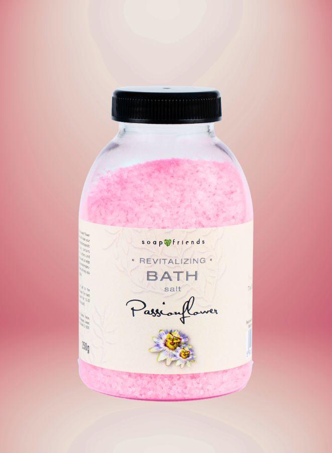 Soap&Friends Exotic Passion Flower Bath Salt bottle