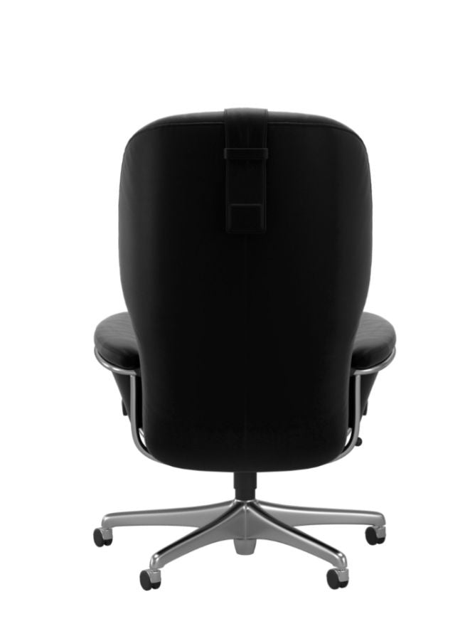 Rome Office Chair with Adjustable Headrest- back