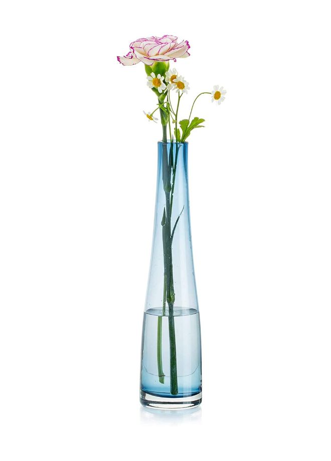 Glass Vase, Cylinder Flower Vase for Floral Arrangements, Weddings, Home Decor or Office