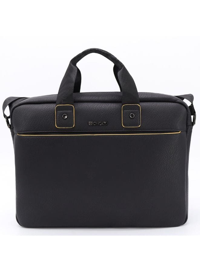 R Roncato Sophisticated and Timeless: Pure Leather Laptop Bag for Men and Women Fatio General Trading