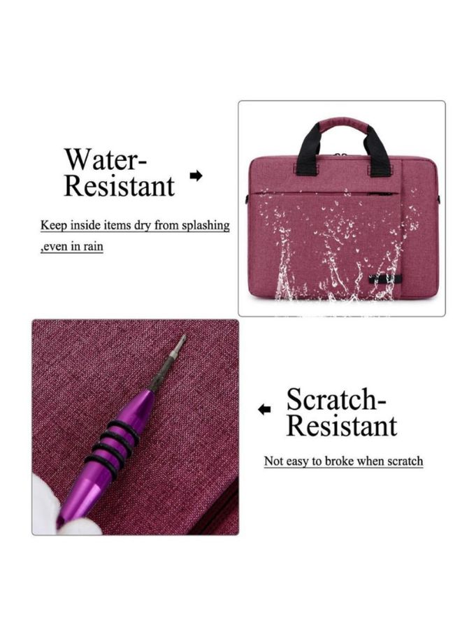 Scratch resistant laptop backpack