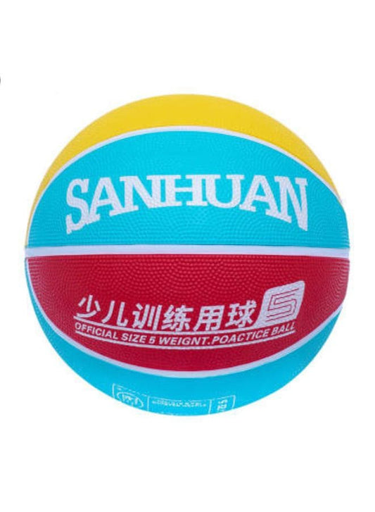 Size 5 College Basketball Colorful Street Basketball for Indoor and Outdoor for Women, Girls, Boys and Youth Fatio General Trading