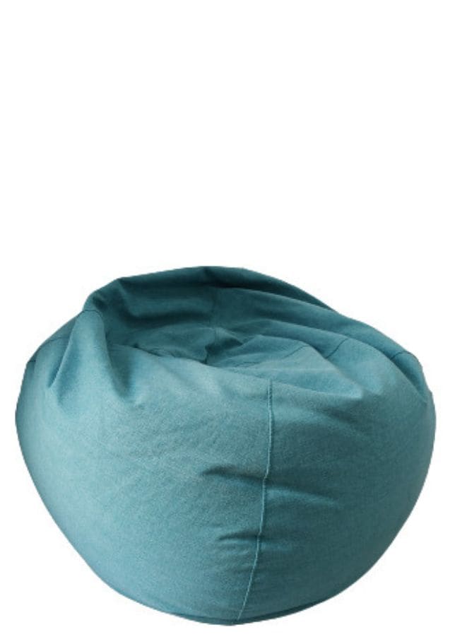 Solid Multi-Purpose Bean Bag With Polystyrene Filling, Large, Green Fatio General Trading