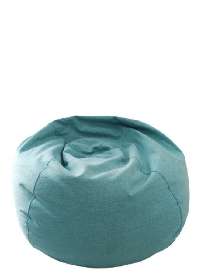 Solid Multi-Purpose Bean Bag With Polystyrene Filling, Large, Green Fatio General Trading