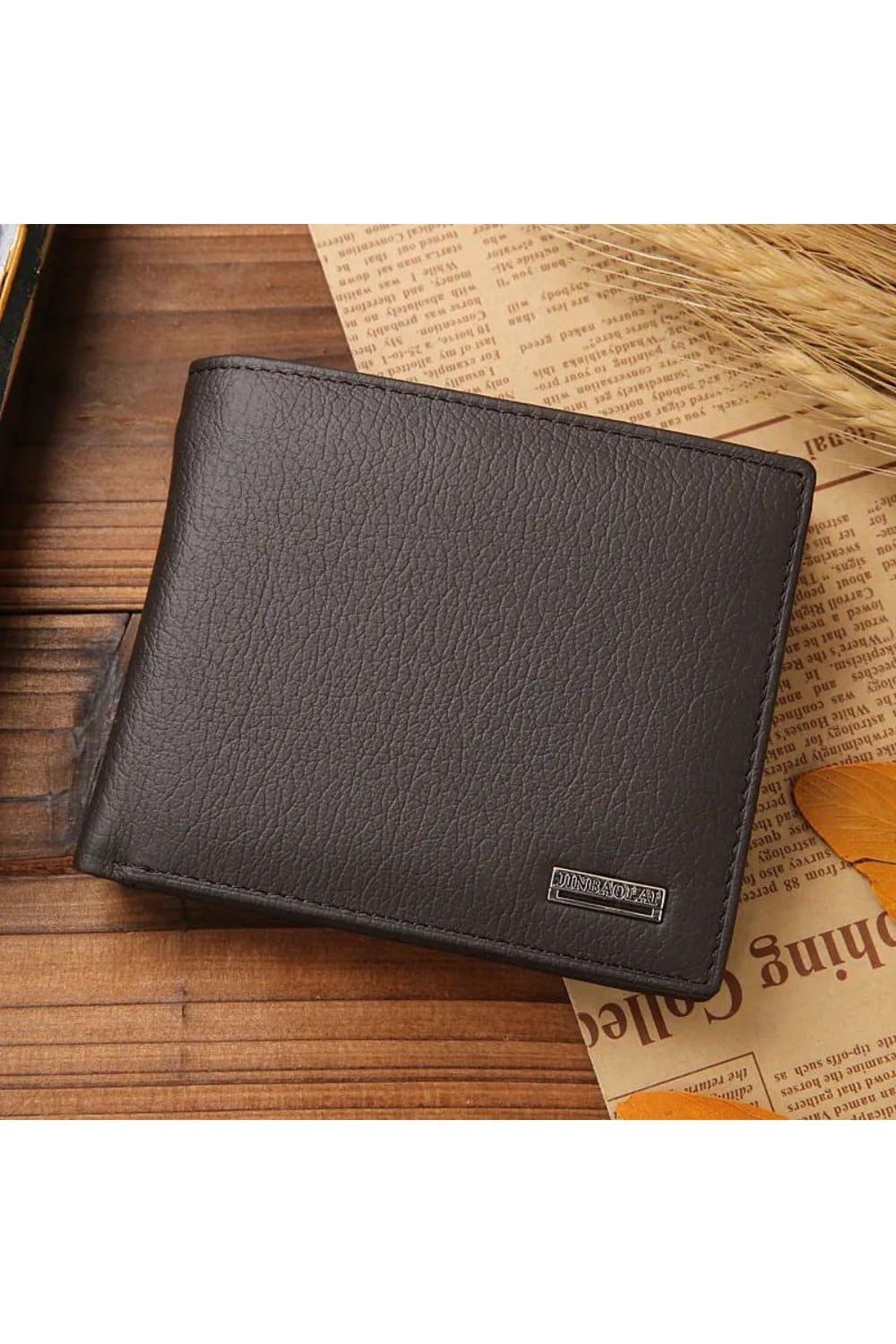 Stylish and Functional Men's Leather Wallet Fatio General Trading