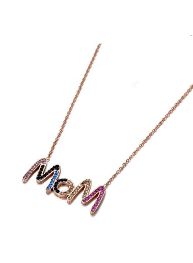 Stylish CZ Crystal Mom Choker Necklace - Elevate Your Fashion Game Fatio General Trading
