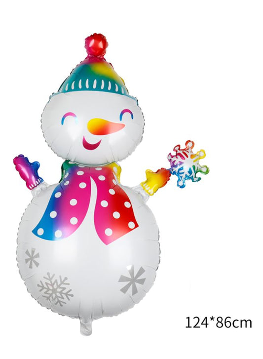 Christmas Decoration Foil Balloon Party Supplies (Snowman)