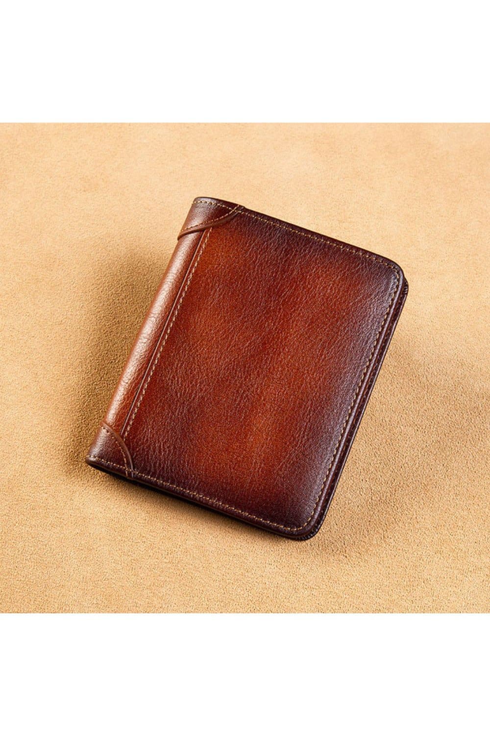 Timeless Leather Wallet for Men - A Must-Have Accessory, Dark Blue Fatio General Trading