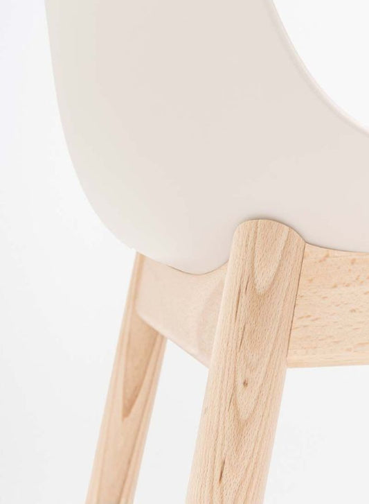 Baltic 2 Remix Chair with Wooden Base (Customize)