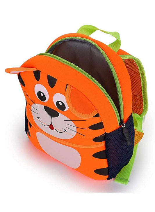 Toddler Backpack for Little Kids Water Resistance Kindergarten Preschool Cute Animal Cartoon Backpacks for Boys and Girls, Tiger Fatio General Trading