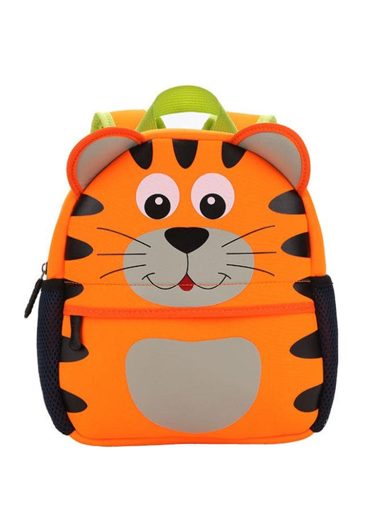 Toddler Backpack for Little Kids Water Resistance Kindergarten Preschool Cute Animal Cartoon Backpacks for Boys and Girls, Tiger Fatio General Trading