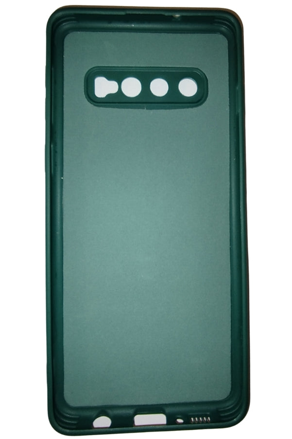 Samsung S10 Silicone Case Green