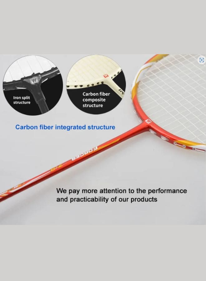 Whizz S520 Badminton Racket Set for Family Game, School Sports, Lightweight with Full Cover for Indoor and Outdoor Play, Intermediate, Senior Level, Blue Fatio General Trading