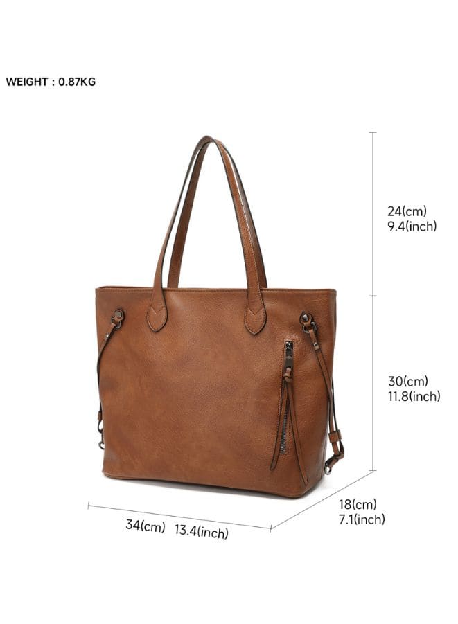 Women travel Handbags Ladies Crossbody Bags For Women Messenger Bag Fashion Women's Shoulder Bags, Brown Fatio General Trading