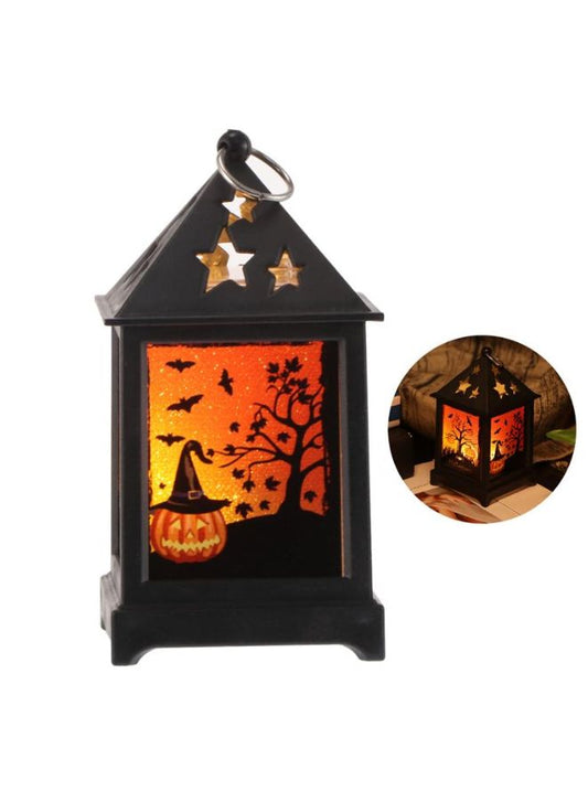 Portable Halloween Flashing Flame Lamp - Perfect Festival Decoration for Parties Design 1