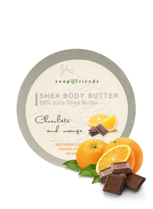 Soap&Friends Orange with Chocolate 80% Shea Butter Moisturizer with Avocado Oil - 50 ml